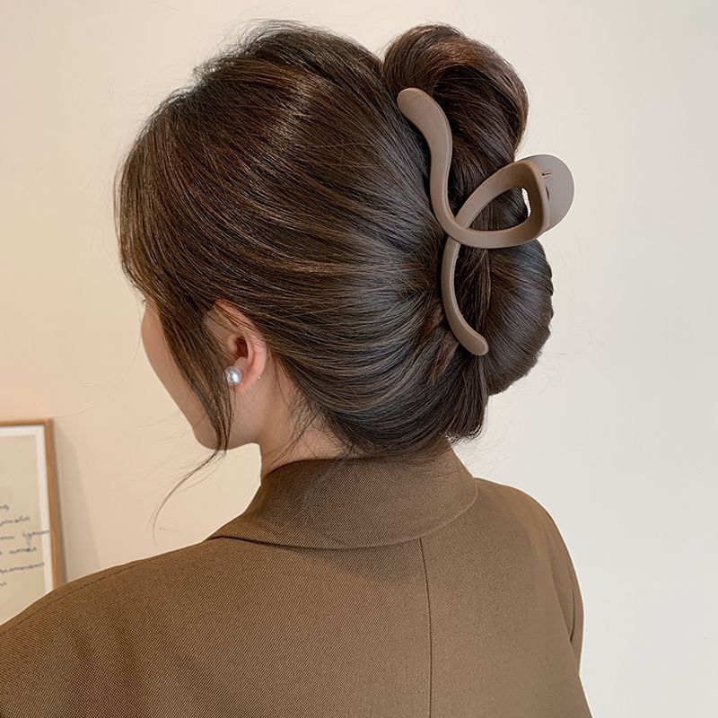 女性用ヘアピン、高級感のある韓国東大門と同じスタイルのヘアピン、後頭部のシャーククリップ、女性用ヘアアクセサリー|undefined