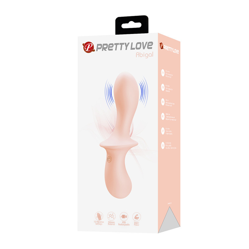 Bacchetta massaggiante in silicone per donna 10 vibrazioni usb_voghion.com