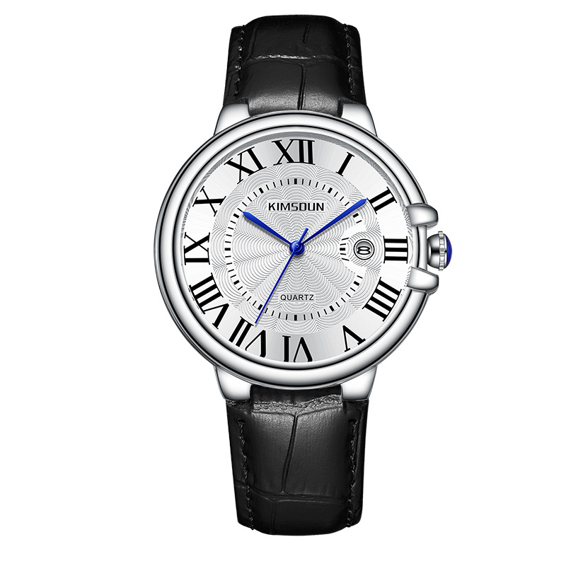 Reloj de globo explosivo en vivo, reloj de hombre de la marca Ginthton, reloj de cuarzo transparente, reloj mecánico falso impermeable