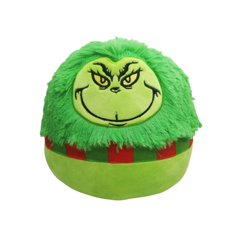 Cross-border Amazon Black Cat Christmas Grinch New Plush Toy Doll Black Five Gift Filled Toy