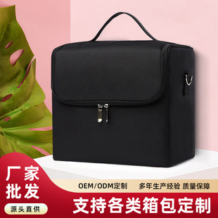 High-value portable cosmetic bag large-capacity professional makeup cosmetic case cross-border travel products wash bag spot wholesale