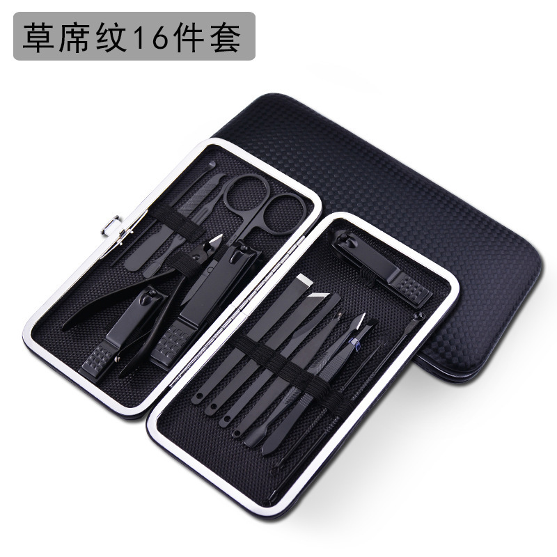 Fábrica directa pedicure kit de cortador de uñas portátil doméstico de acero inoxidable pinza de uñas pedicure kit de herramientas de manicuras