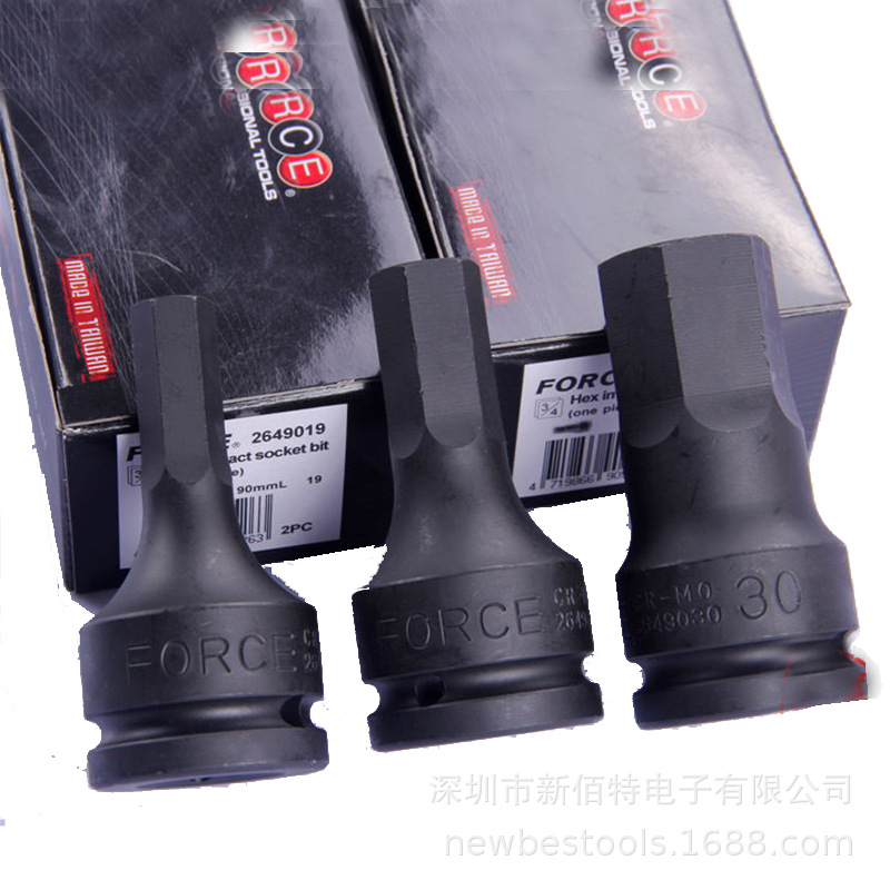 FORCE 24406014 3/4内六角套筒14x90mm