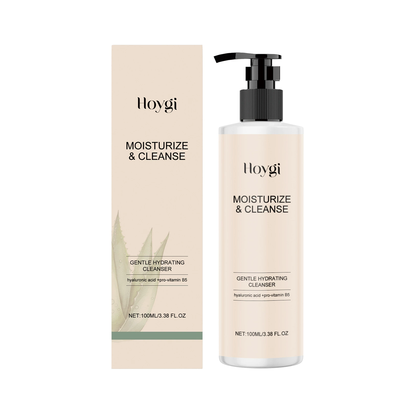 HOYGI Soft moisturizing cleansing milk amino acid based for face, gentle cleansing
