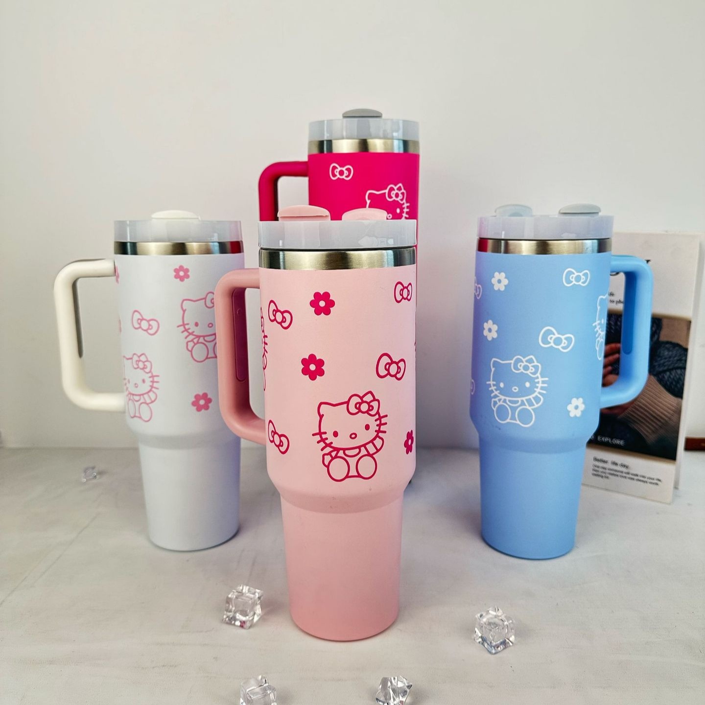 1 a 1 versión estadounidense spot explosivo Amazon Stanley OR coprint Stanley2 generación 40 oz taza de calor nicho