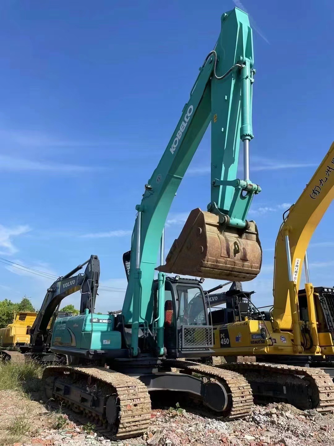 Exportación de comercio exterior de segunda mano Sany365 Komatsu 360 Carter 320 excavadora con cañón