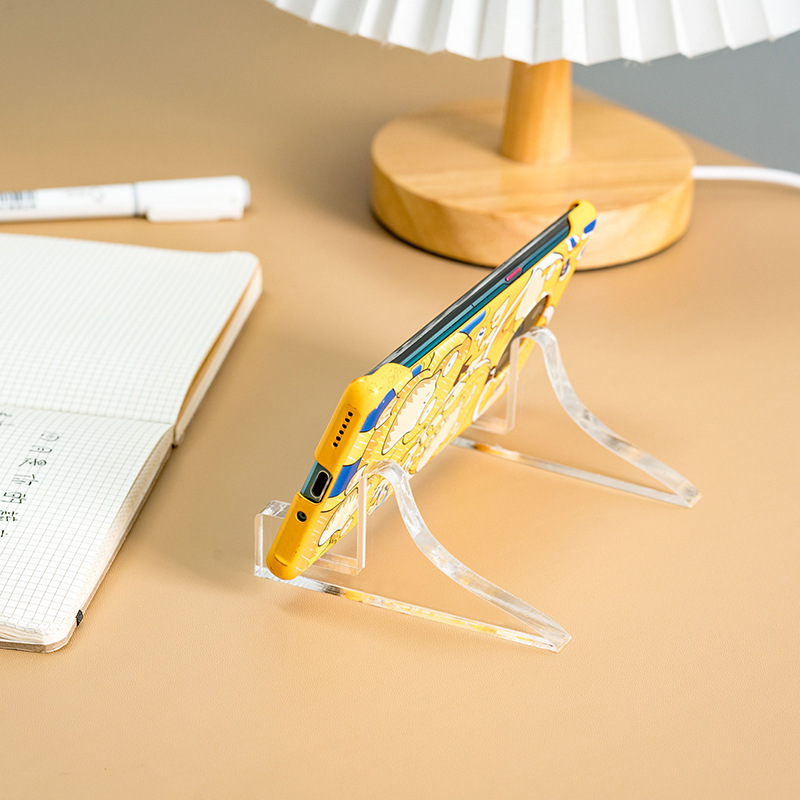 加厚透明亚克力相框奖牌证书支架 立式桌面平板托架有机玻璃摆件