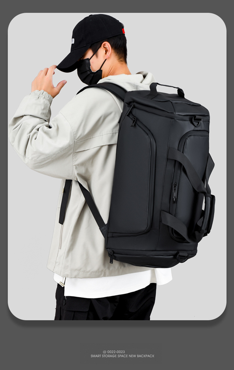 Multifunctional Travel Bag With Large Capacity And Shoe Compartment_voghion.com