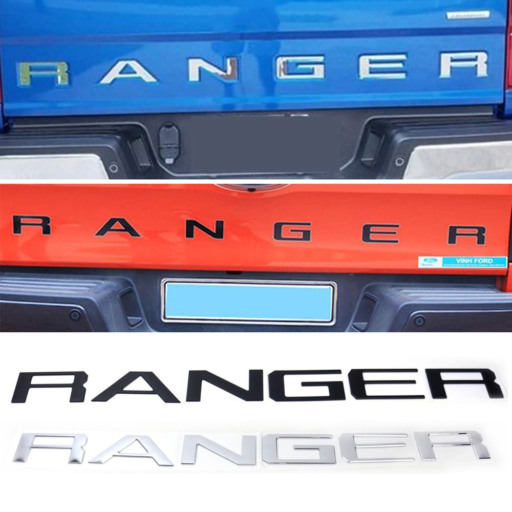 Ford RANGER Car Logo Pickup Tailgate Sticker ABS 3D Trunk Emblem