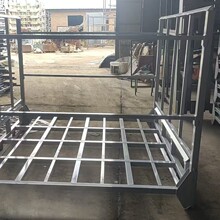 定制仓储货架堆垛架物流中转货架可折叠仓储笼角钢堆垛架