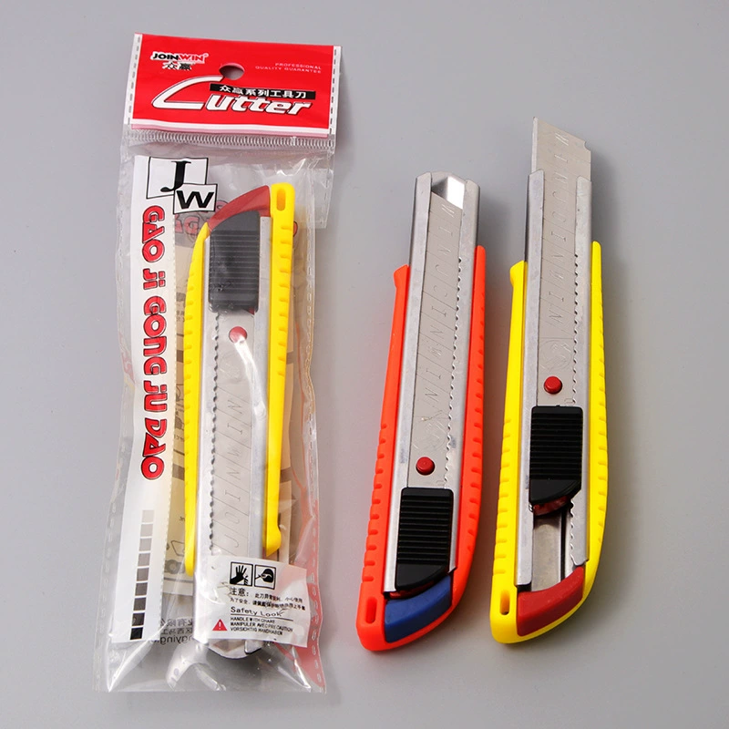 Канцелярские товары большой художественный нож 18 мм из нержавеющей стали нож для резки бумаги нож для обоев