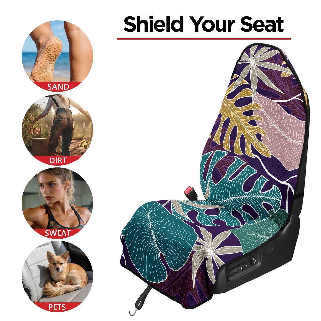 Car seat towel cover front seat protector suitable for gym and exercise, universal for all seasons, car use 132