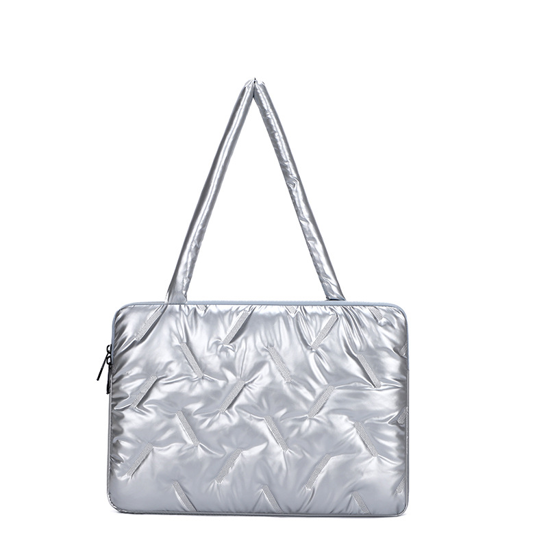 Cross-border tablet bag 2026 new Korean version retro simple cotton handbag solid color women's shoulder bag