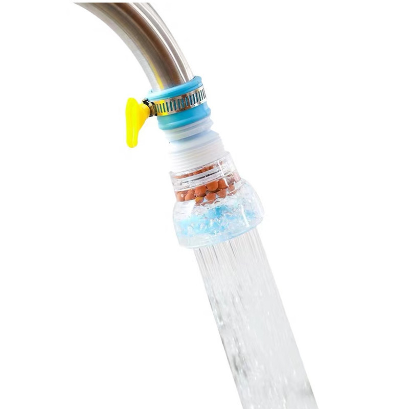 cocina ahorro de agua purificador de agua a prueba de salpicaduras cabeza retráctil con arroz de arroz grifo de piedra grifo de ducha grifo
