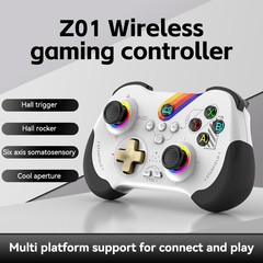 Z 01携帯電話ゲームハンドルアンドロイドIOS機関車テスラコンピュータ無線bluetoothハンドル六軸二軸振動