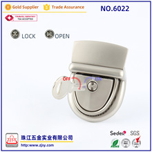 包锁6022 批发供应五金搭锁 手袋锁扣具包扣锁具款式新颖