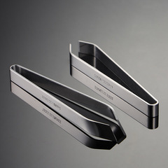 Manufacturer Direct Sale Stainless Steel Pig Hair Clip Hair Puller Fish Bone Clips Slanted Mouth Clips Food Clips Durable Kitchen Small Tool