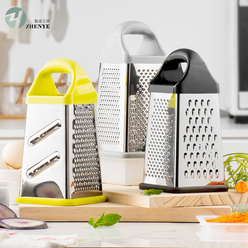 Cortador de verduras multifuncional de cuatro lados de cocina, rallador, herramienta de corte de papa, rebanador de frutas y verduras