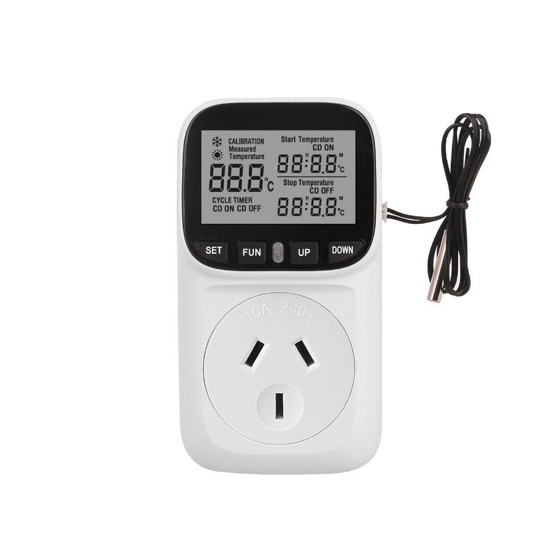 New Australian regular temperature control socket temperature control switch control socket fish tank greenhouse constant temperature X20