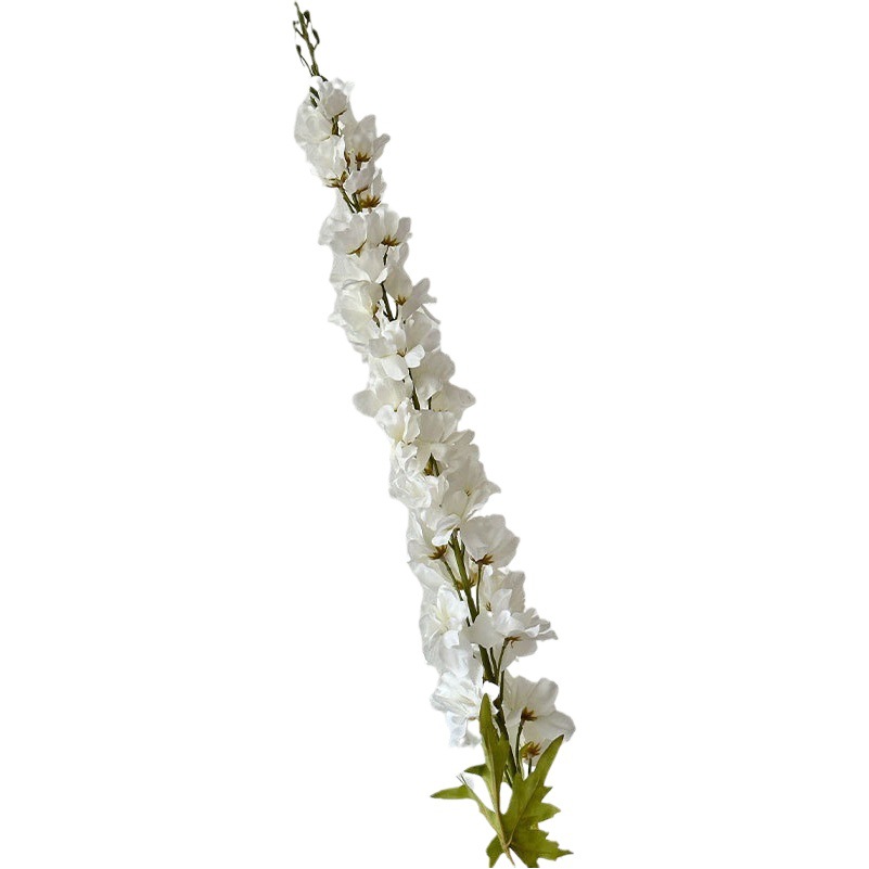 Arreglo de flores de guía de diseño de bodas blanco Arreglo de flores de guía Sala de estar del hotel Decoración de flores falsas Fábrica de flores artificiales al por mayor