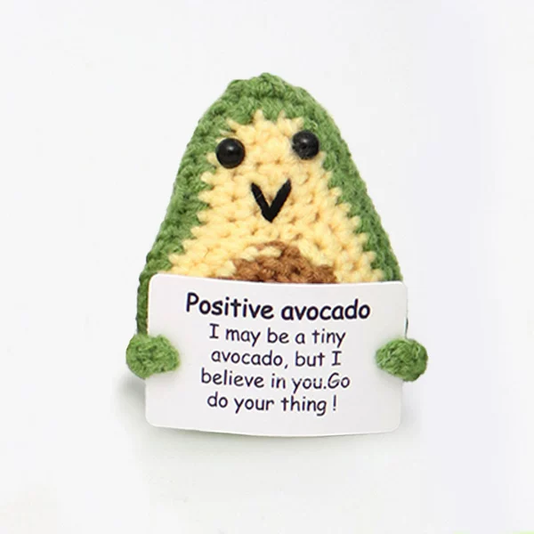 Avocado V-mouthed P-Long Card