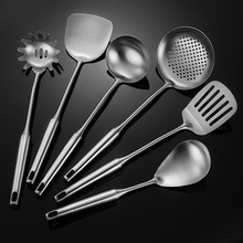 厂家直销304锅铲不锈钢厨具家用厨房用品炒菜铲子汤勺烹饪套装