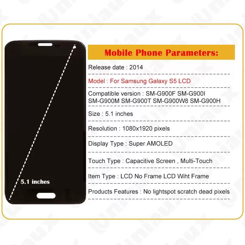Samsung Galaxy S5 оригинальный экран