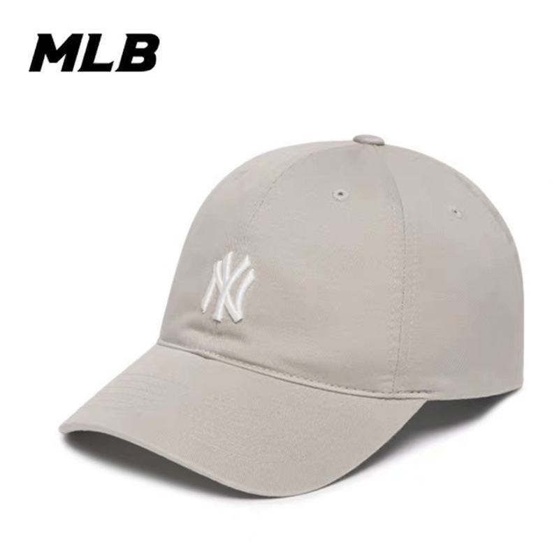 韩国MLB帽子情侣同款软顶小标NY鸭舌帽LA休闲明星男女同款棒球帽|undefined