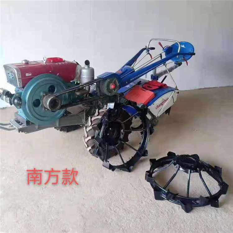 厂家151底盘带座手扶拖拉机水旱两用型配套多种农具柴油旋耕机