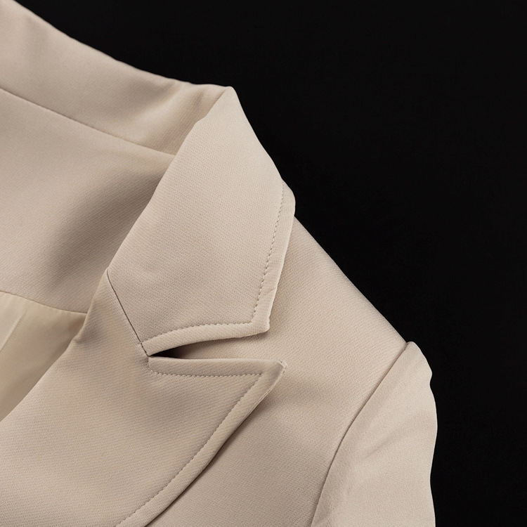 Women Clothing Autumn Winter Office Long Sleeved Small Blazer Trousers Suit High Grade Two Piece Suit