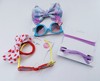 Children's headband, sunglasses, clothing set with butterfly, accessory, glasses, for girls, 2022, UV protection