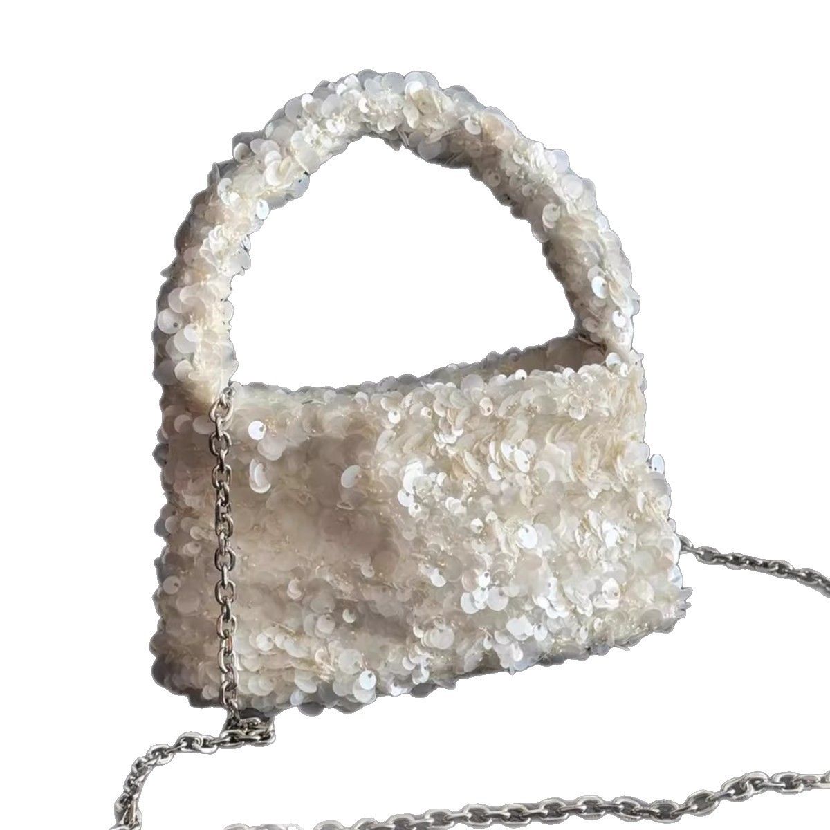 Sequin Shoulder Bag For Women, Versatile Crossbody Evening Handbag_voghion.com