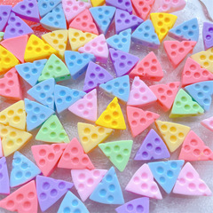 DIY Cream Cheese Cheese Food Cartoon Hair Accessories Material Pack Hair Clip Sticker Sheet Handmade Self-Made Pendant Resin Accessory