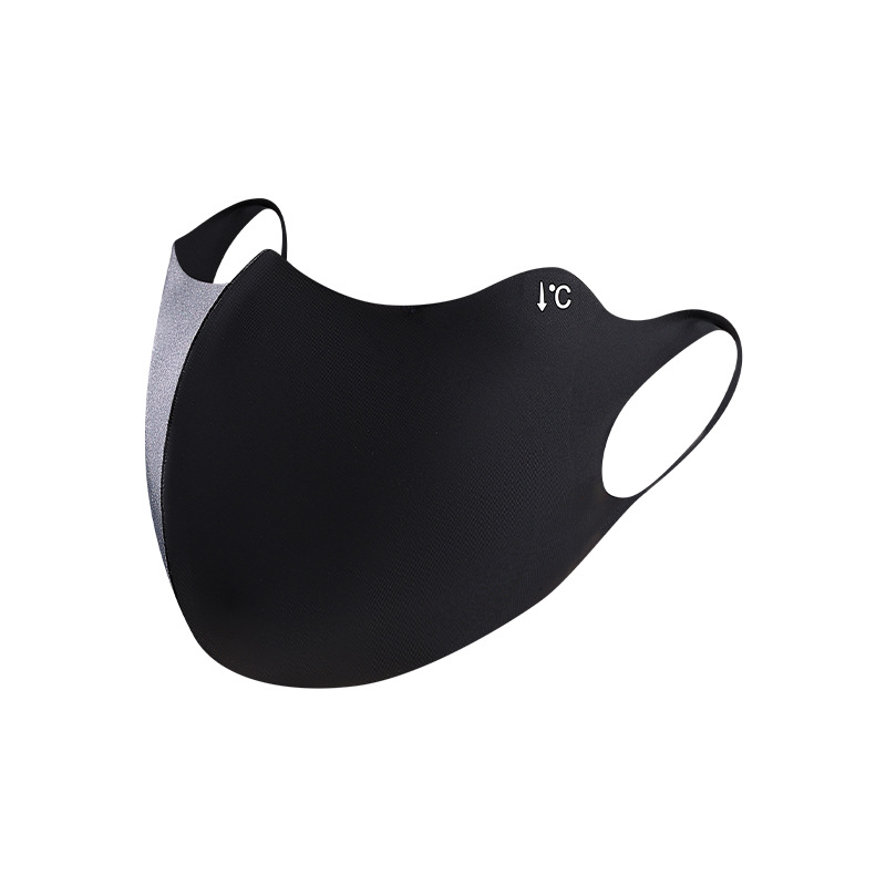 Máscara solar para mujeres esquina de protección de ojos UPF50 + máscara solar delgada anti-UV de verano de hielo transpirable