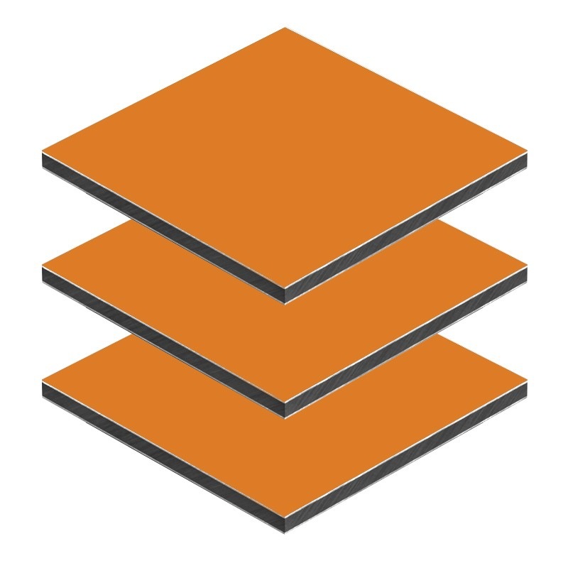 铝塑板3mm4mm21c30c国产铝塑板铝塑板纯色银色橙色绿色外墙幕墙