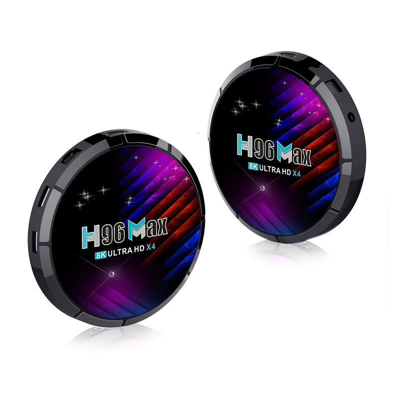 H96 MAX X4 Android сет-топ бокс S905X4 двухдиапазонный Wi‑Fi + BT Android 11.0 ТВ-бокс