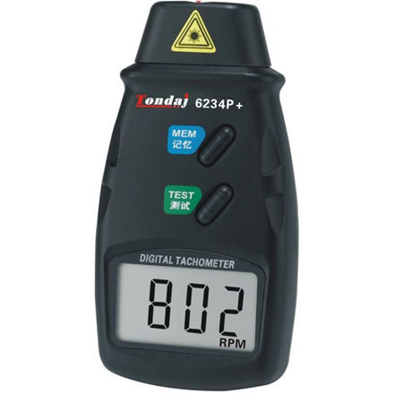 袖珍非接触式转速表 Tondaj-6234B 转速仪 5位18mm显示