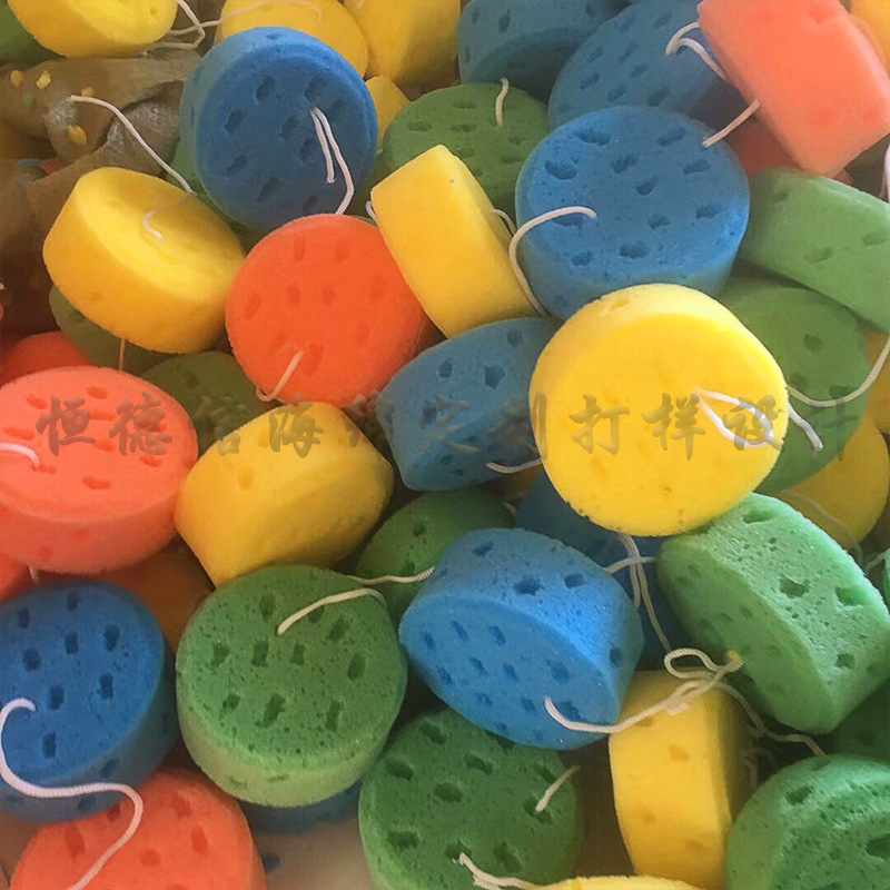 厨房清洁洗碗刷锅浴室镜面洗车双面百洁布厂家定做设计打样海绵擦