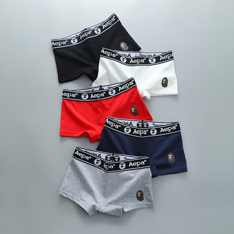 Girls Shorts Pure Cotton Underwear Women's Boxer Briefs Pure Cotton Wide Edge Sports Four Corners Drop Shipping