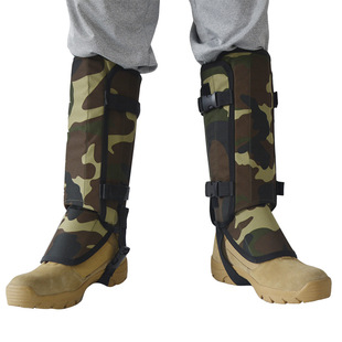 Cross-Border Factory Direct Sales Leg Guards, Mountaineering Waterproof Leg Guards, Snake-Proof Foot Guards, Sports Protective Gear, Mountaineering Snow Gloves, Knee Guards