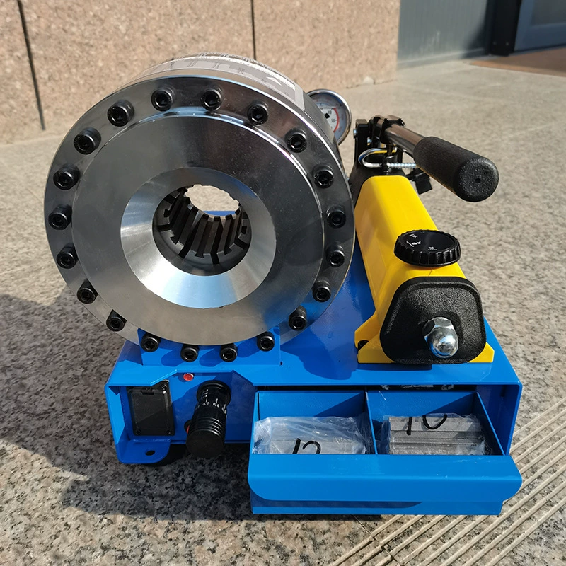 Ручной пресс для труб, небольшой портативный станок для сжатия труб, гидравлическая масляная труба, обжимной станок для труб из нержавеющей стали, производитель соединительных заглушек