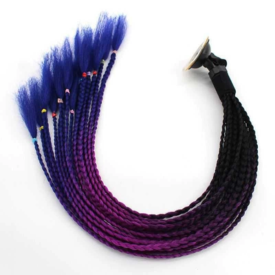 men's and women's helmet decoration: Motosiklet dəbilqələri - black-purple-blue-gradient
