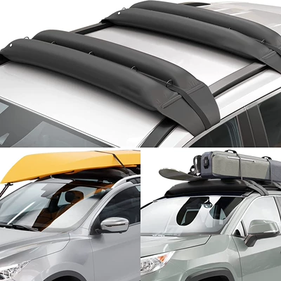 Rivan Car Inflatable Roof Rack Kayak Ladder Cargo Transport Outdoor Multifunctional Vehicle-Mounted Lightweight and Portable (Roof rack)