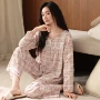 长袖中年春秋妈妈家居服