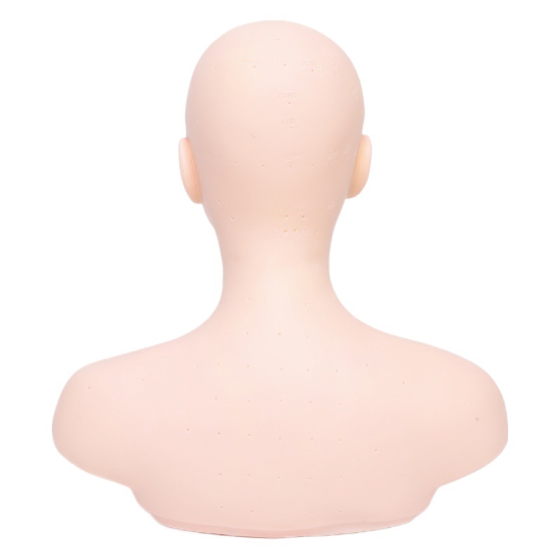 Head model massage head model beauty salon dummy head model face carving acupuncture point massage technique practice model head