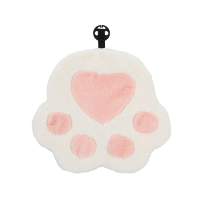 Cat Claw Car Neck Pillow | Headrest - pink-cat-paw-cushion-front