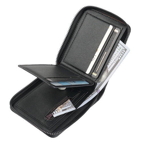 Amazon Men's Vintage Wallet Large Capacity Multi-Card Slot with Coin Pocket Stylish Card Holder Wallet