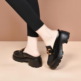 Slip-On 2025 Spring and Summer New Foreign Trade Versatile Non-Slip Soft Sole Mesh Hollow Comfortable Women's Shoes Cross-Border Foreign Trade