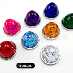 スイカランプ 12-24V プラスチックランプガラス 12/24V トラックサイドライトインジケーターサイドライト LED ライト信号灯