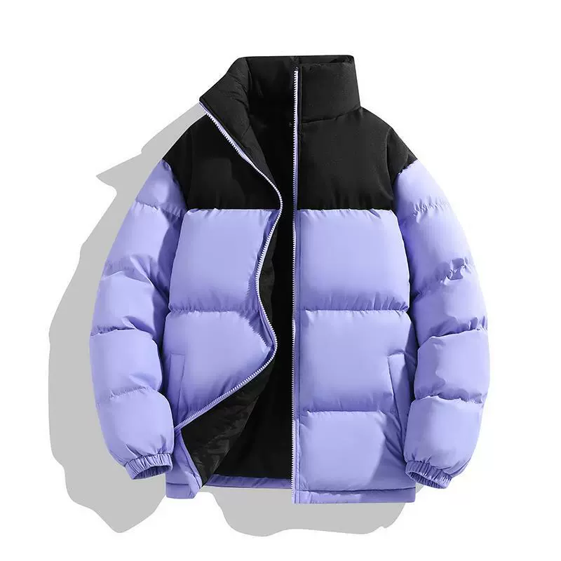 Демисезонный модный пуховик для leisure, свободный крой, oversize